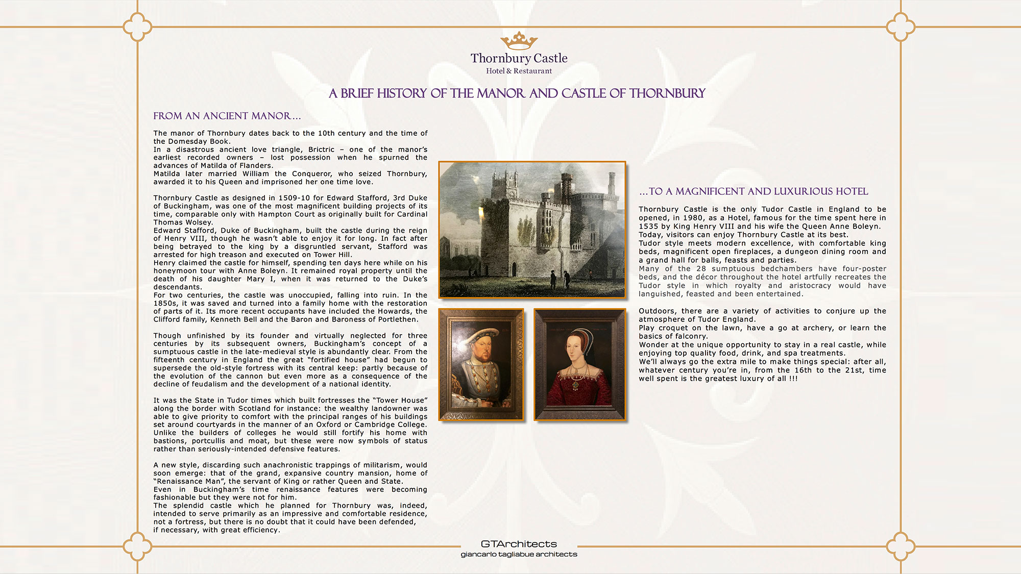 THORNBURY CASTLE HOTEL 4
